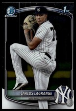 2025 Bowman Chrome #BCP-202 Carlos Lagrange Prospects
