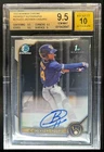 2022 Bowman Chrome Jackson Chourio Auto 1st #CPA-JCO Brewers BGS 9.5/10