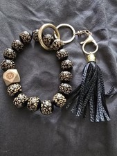 Wristlet Keychain Women Decorative Functional