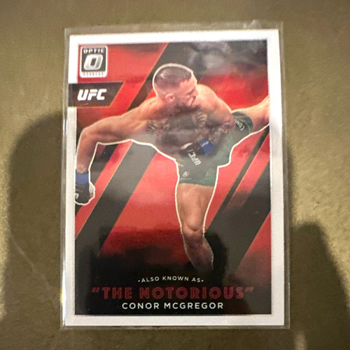Conor McGregor #6 2022 Panini Donruss Optic UFC Also Known As card