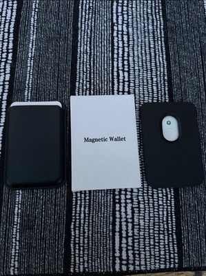 MagIT Faux Leather Unisex Card Wallet Pouch, Compatible with MagSafe
