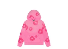 BRAND NEW Denim Tears Mono Cotton Wreath Hoodie Pink SIZE L SHIPS FAST