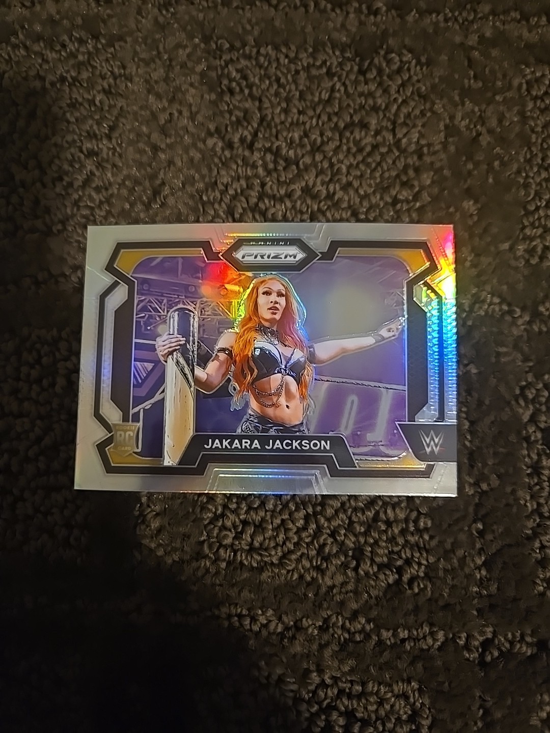 2024 Panini Prizm WWE Prizms Silver #12 Jakara Jackson