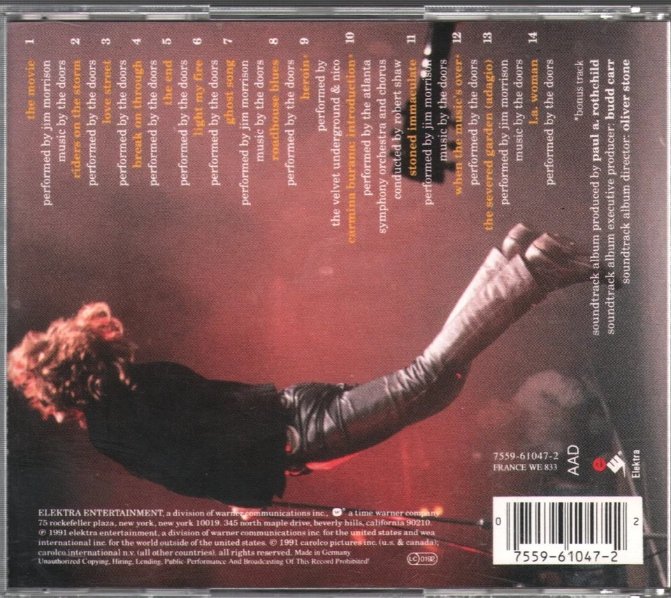 Doors Doors (Musik Aus Dem Original-Film) CD Europa Elektra CD. Marks - Bild 2 von 2