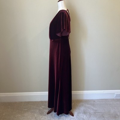 jenny yoo burgundy dress Jenny Yoo Bridesmaid Dress Brett Terracotta main image 1