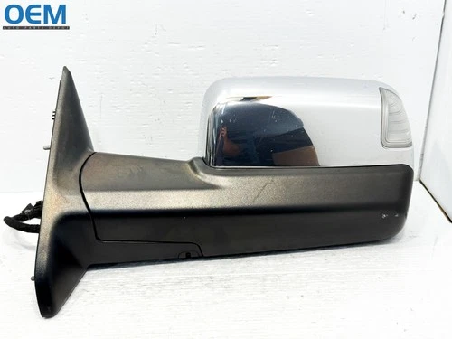 2015-2018 DODGE RAM 2500 LEFT DRIVER SIDE DOOR TOW MIRROR POWER FOLD MEM OEM
