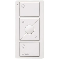 Lutron Pico PJ2-3BRL White Lightweight 3 Button Caseta Wireless Dimmer Switch