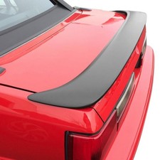 For Ford Mustang 83-93 Factory Style Fiberglass Rear Spoiler W Light Unpainted
