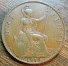 1919 Canada Large Cent — photo from another recent sale