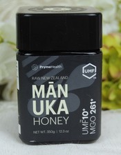 NEW PrymeHealth New Zealand Manuka Honey MONO MGO 261 UMF 10  12.3 Exp: 2031