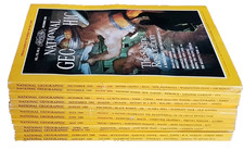 National Geographic 1989 english komplett Sammlung 1-12 Zeitschrift Hefte Natur