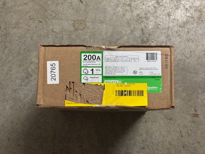 Square D UHTRS212B 200A Ringless Bypass Overhead or Underground Meter Socket