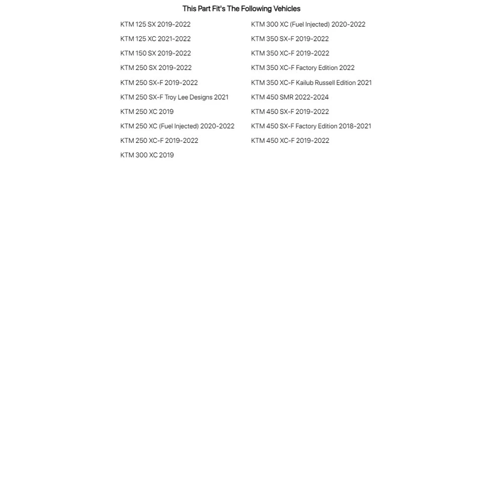 Acerbis Full Plastic Kit 16 KTM 橙色 适用于 KTM 125 SX 2019-2022 — 第 2/4 张图片