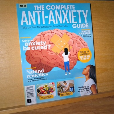 The Complete Anti-Anxiety Guide Magazine Master Your Mind DAMAGED