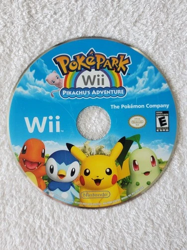 PokePark Wii: Pikachu's Adventure (Nintendo Wii, 2010) DISK ONLY