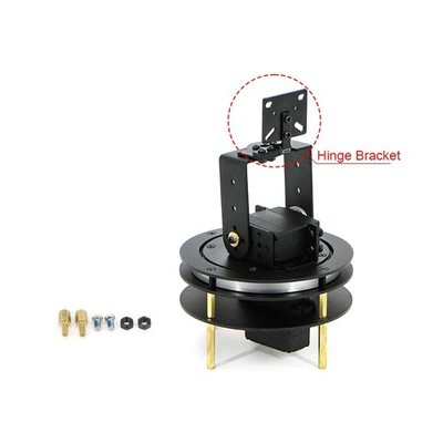 WHEELTEC Assembled 2 Axis Gimbal Electric Gimbal Boasts 20KG Servos