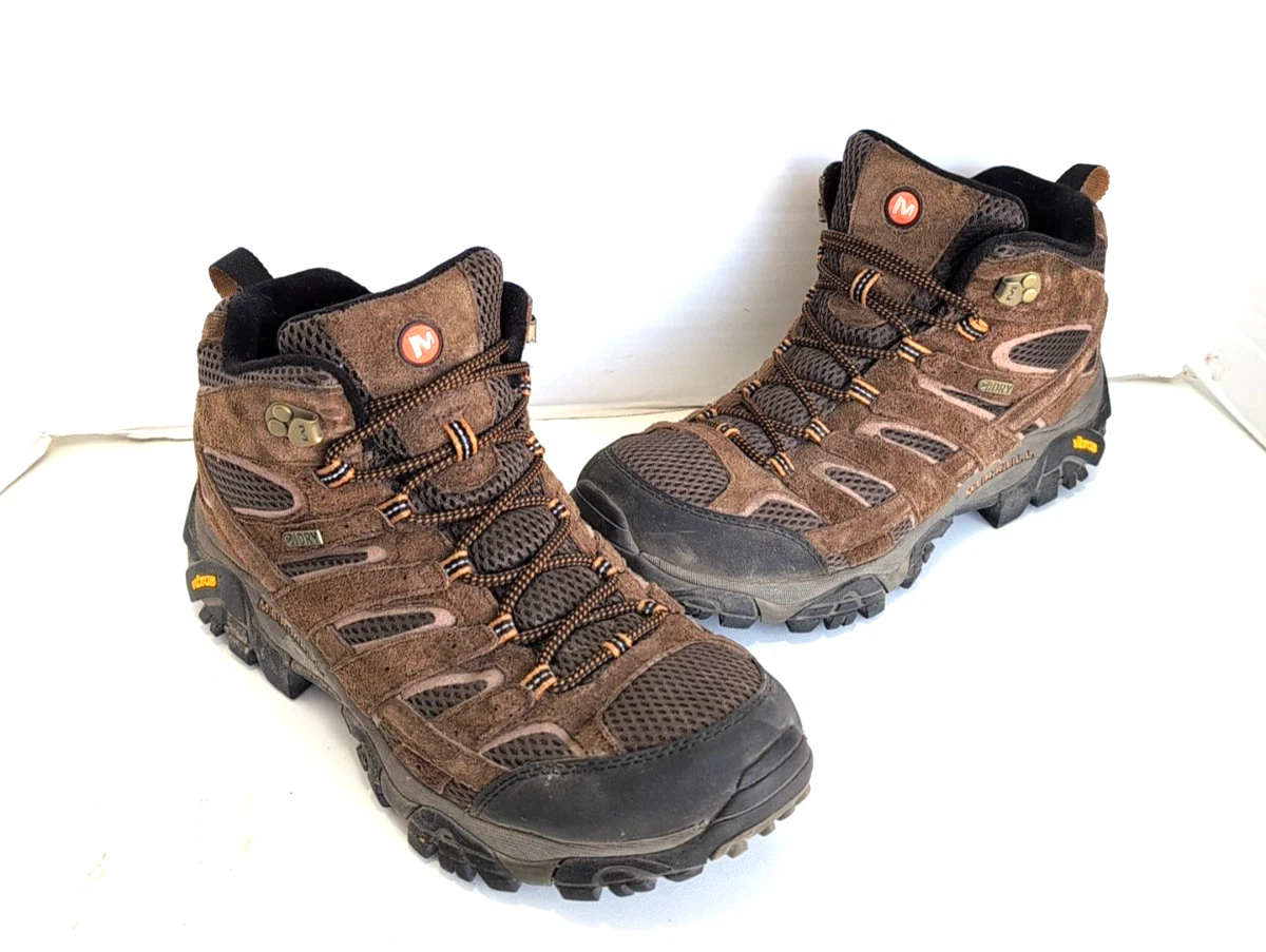 Merrell Brown 10.5 US Hiking Shoes & Boots for Men for sale  display picture 1