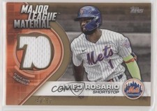 2021 Topps Major League Materials Gold 40/50 Amed Rosario #MLM-AR 0c6