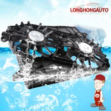 Front Radiator Condenser Cooling Fan For 2006-10 Charger 2005-2010 Chrysler 300