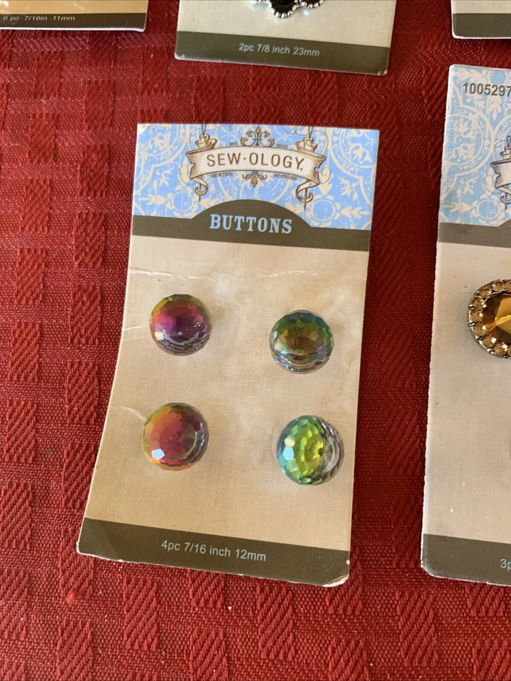 Sew-ology Buttons. 5 Packages. - Image 2 of 4