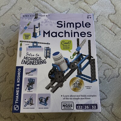 Thames & Kosmos einfache Maschinen, Kinder Wissenschaftsset, Lernressourcen für Mechanik