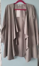 Summer Duster Jacket Size M Warm Grey. Waterfall , Holiday, Events New Tagged