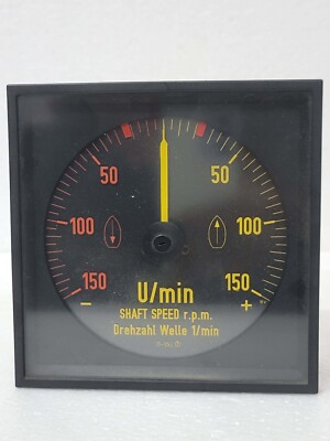 Shaft Speed RPM Meter 1-160 1/min Ship Marine 10v Type.1621P 137132/000200
