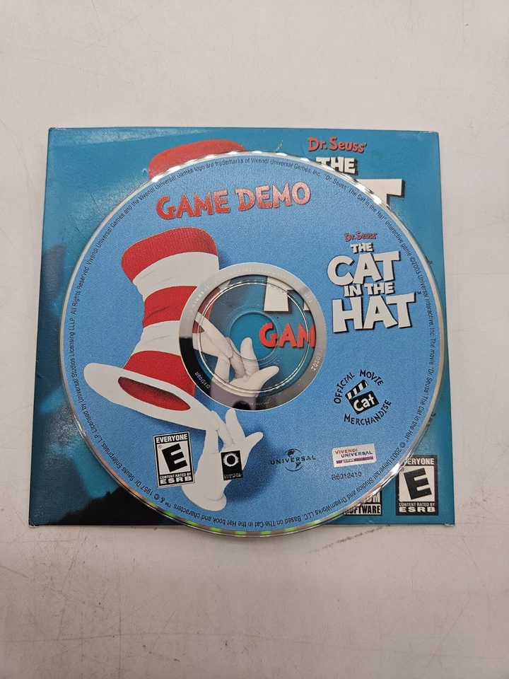 Dr. Seuss The Cat in the Hat - Windows PC CD-ROM Game 2002 Rare Demo Disc  - Image 3 of 4