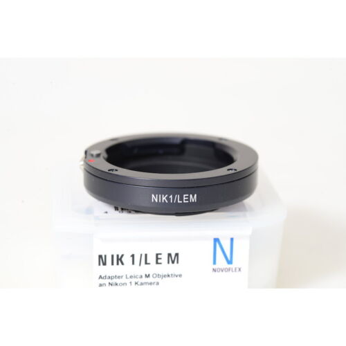 Novoflex NIK1 / Lem Adaptador Objetivo para Leica R Objetivo Nikon 1 Cámara - Imagen 1 de 2