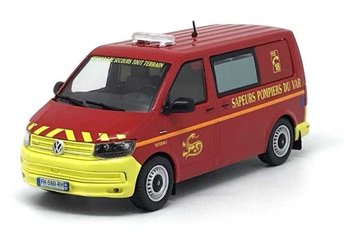 Odeon 087 - Volkswagen T6 Pompier SDIS "83 - VAR" (1/43)
