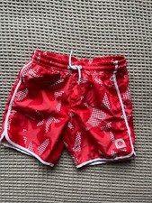 REIMA unisex beach summer shorts UV50 red sz 104cm 4yrs