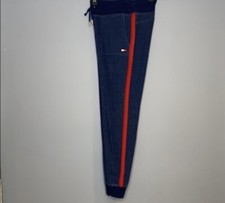 Medium Tommy Hilfiger Denim Terry Slimfit Sweatpant with Side Stripe BNWTS 49