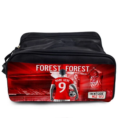 FANATICS Personalised Nottingham Boot Bag Football Sports School PE Gym Kit Gift AFM94