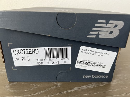 END. x New Balance XC-72 Art Of Nothing - Marblehead - Size 9.5 - 第 12/13 張圖片