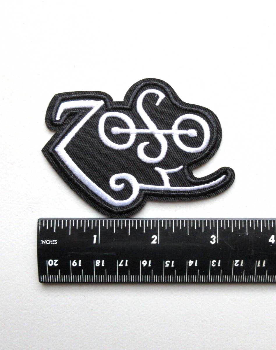 🔥ZOSO LED ZEPPELIN BAND JIMMY PAGE'S SYMBOL MUSIC EMBROIDERED IRON ON PATCH