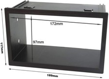 CORNICE/PLANCIA PER AUTORADIO 2 DIN UNIVERSALE-controllare le misure