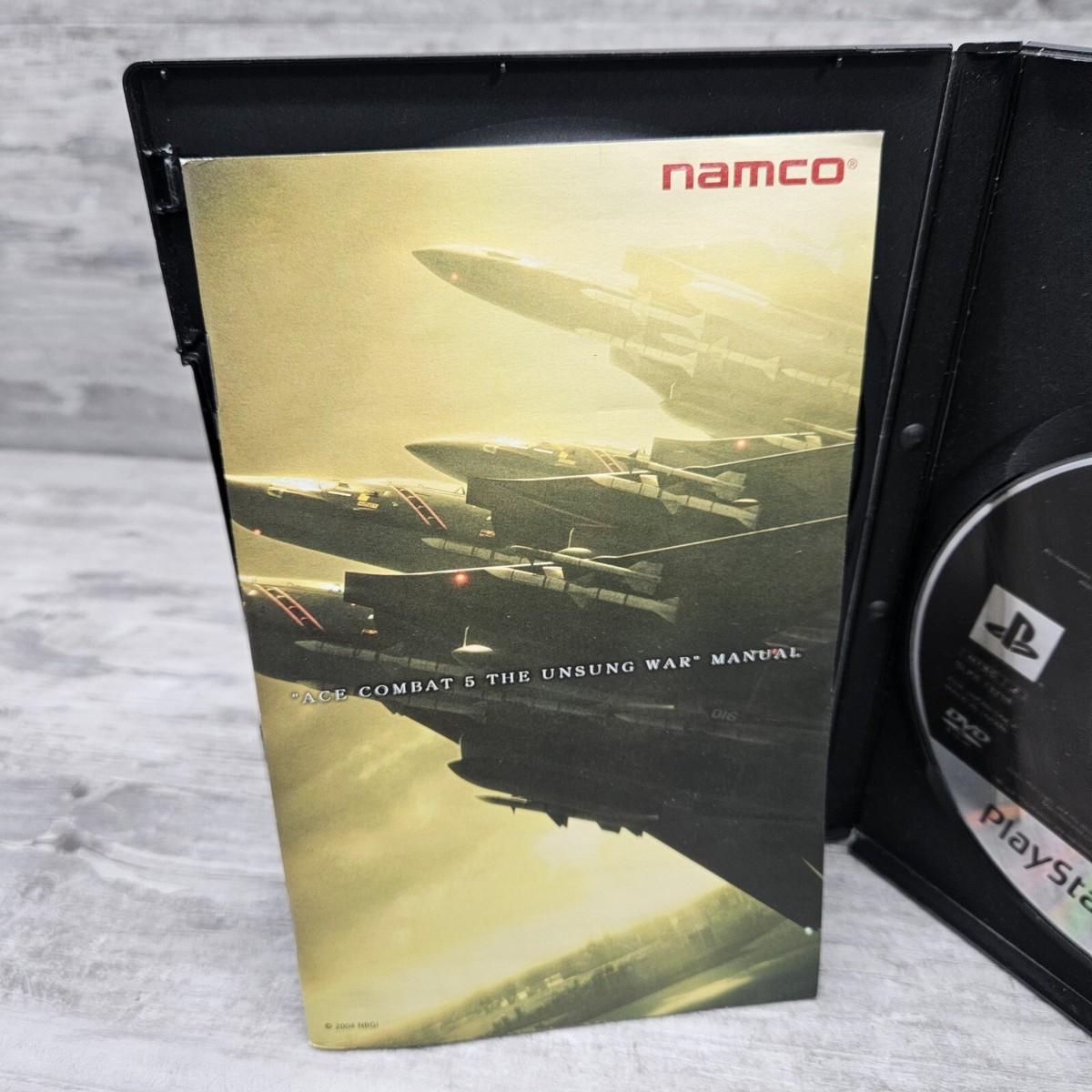 Ace Combat 5 The Unsung War the Best PS PlayStation 2 PS2 Japan