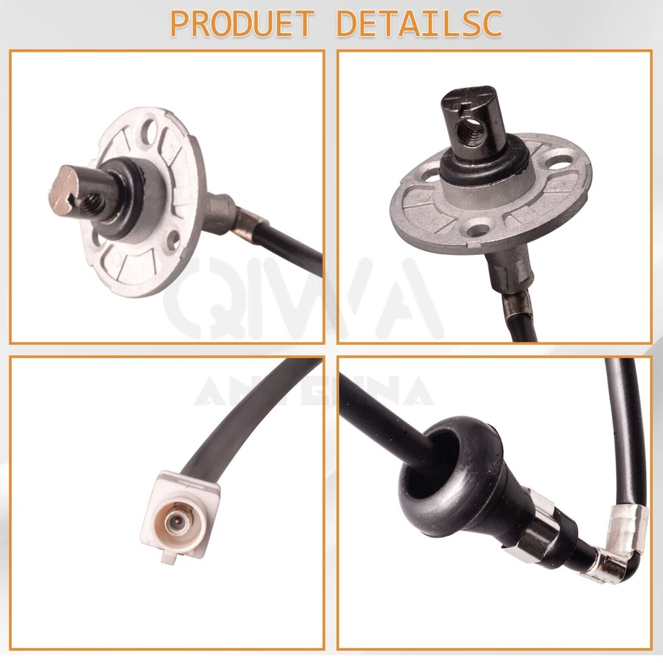 Cable base de antena y soporte para Jeep Wrangler Gladiator 2007-2022 Foto 4 de 4