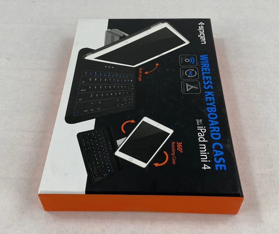 Spigen Wireless Keyboard Case for iPad Mini 4 Brand New - Image 4 of 4