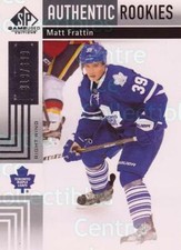 2011-12 SP Game Used #131 Matt Frattin