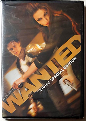 Wanted [DVD] 2-Disc Special Edition, WIDESCREEN, 2008, Universal -  BRAND NEW