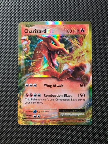 Charizard EX 12/108 Evolutions Holo  Light Played