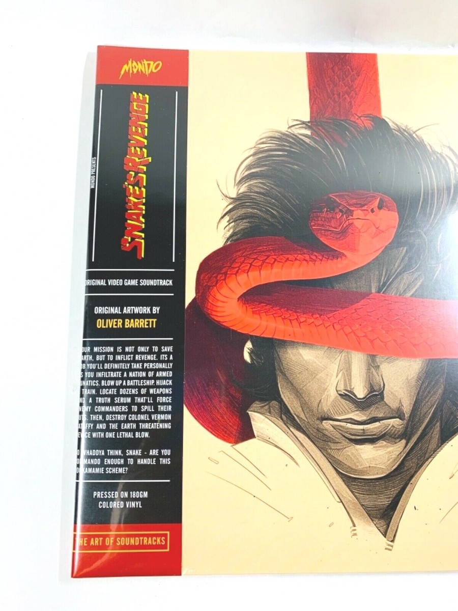 Snake's Revenge Original Game Soundtrack LP MONDO Limited Edition