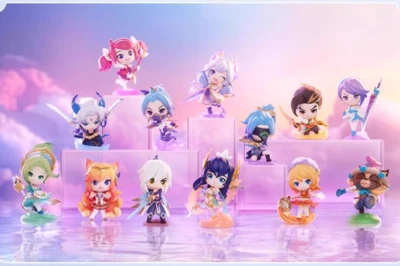 ゲームキャラクター POPMART Fight For the Golden Spatula POP MART Fight for The Golden Spatula Chibi Series Blind Box