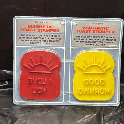 Happy Toast Magnete Start Your Morning With a Message Cheers White Magnet