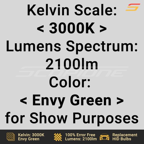 Replacement HID Xenon Headlights Light Bulbs - D2R D2S D4R D4S - 3000K-30000K - Picture 34 of 35