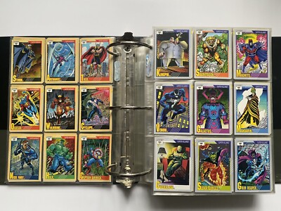 1991 Marvel Universe Series 2 Impel Trading Cards Complete Base