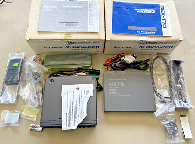 VTG Old School Pioneer Premier DEX-M88 CD Player + GEX-T70 Tuner