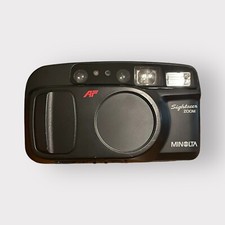 Minolta Sightseer Zoom 35mm Film Camera AF Zoom Aspherical 35-70mm Lens Tested