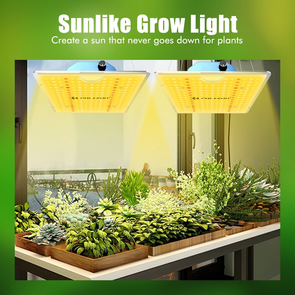 Phlizon 1000W w/Samsung LM281B LED Grow Light Full Spectrum for All